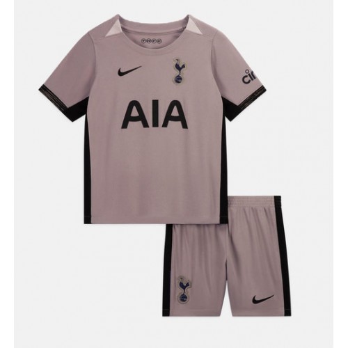 Dětský Fotbalový dres Tottenham Hotspur 2023-24 Třetí Krátký Rukáv (+ trenýrky)